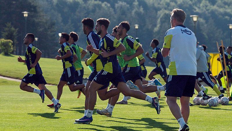 Fenerbahçe’de İsmail Kartal yönetiminde tempolu antrenman
