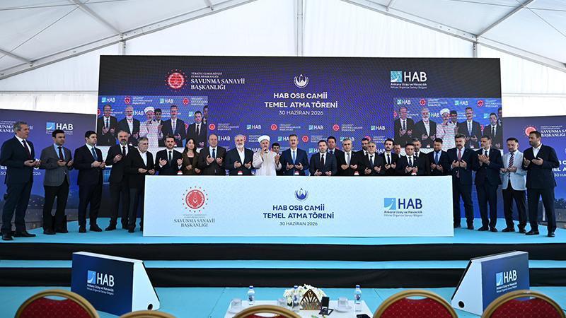 Haluk Görgün Duyurdu! Ankara Uzay ve Havacılık OSB’de HAB Camii İçin İlk Adım Atıldı