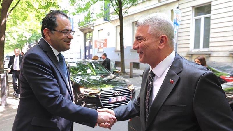Bakan Bolat’tan Brüksel’de yoğun diplomasi trafiği! Belçika Diyanet Vakfı’nı ziyaret etti