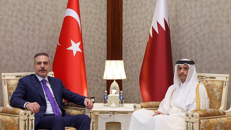 Hakan Fidan’ın Katar Mesaisi Doha’da Başladı