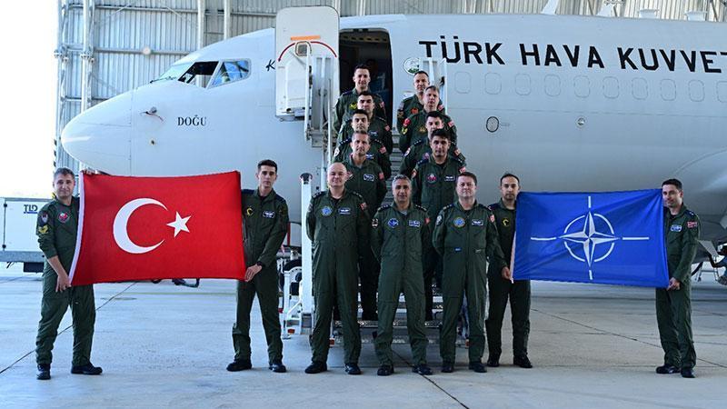 Konya’dan Kalkan Türk Uçağı NATO Görevi İçin Havalandı