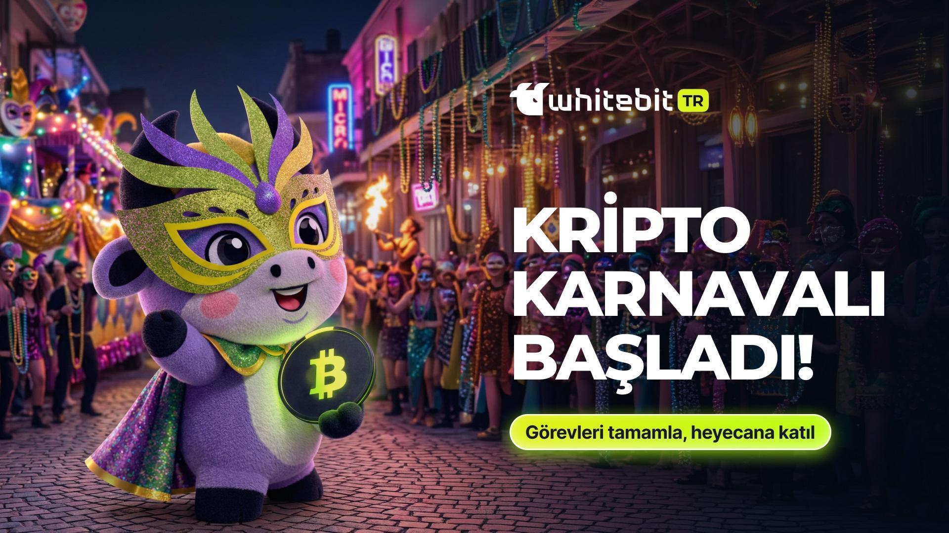 WHITEBIT TR’DEN KRİPTO KARNAVALI: BTC’DEN IPHONE’A ÇEŞİTLİ ÖDÜLLER