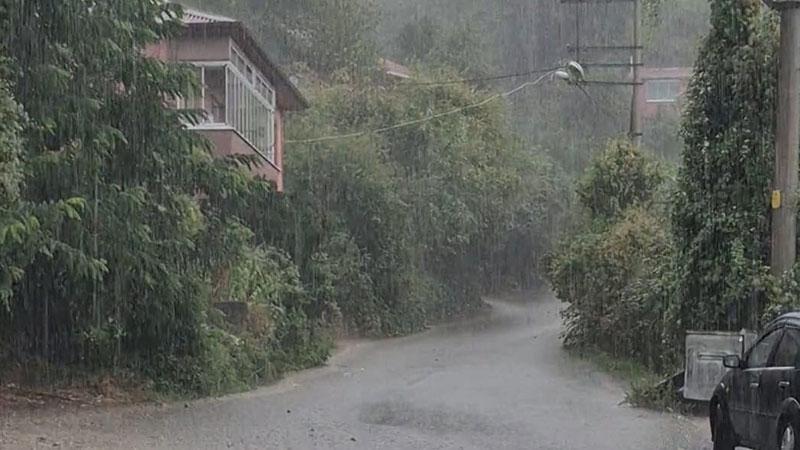 Zonguldak’ta sağanak etkili oldu
