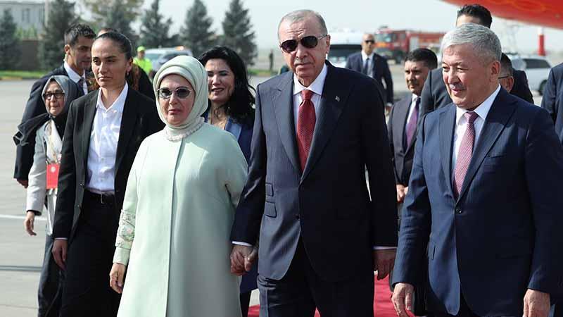 Erdoğan Bişkek’te
