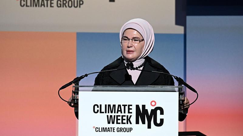 Emine Erdoğan’dan New York İklim Haftası mesajı