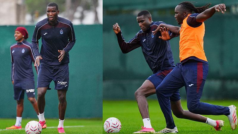 Trabzonspor, Samsunspor maçı hazırlıklarını sürdürdü