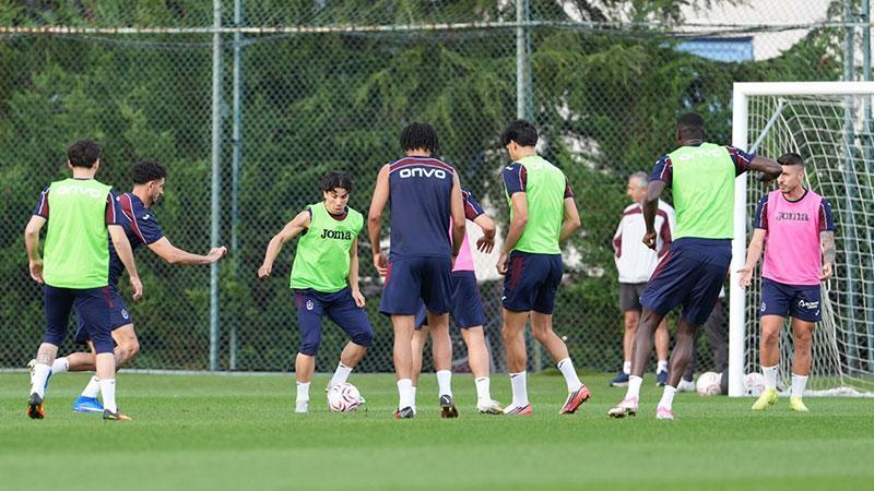 Trabzonspor’da Samsunspor maçı hazırlıkları sürüyor