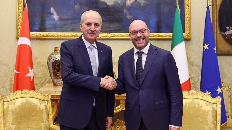 Kurtulmuş’tan Roma’da diplomasi trafiği: İtalya ve Moldova ile temas