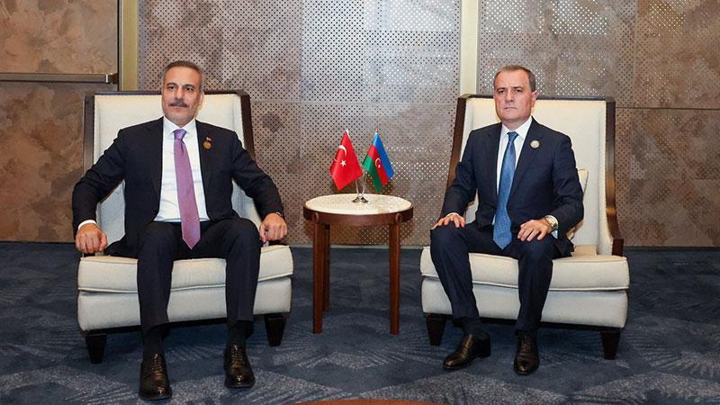 Bakü’de Hakan Fidan-Ceyhun Bayramov görüşmesi