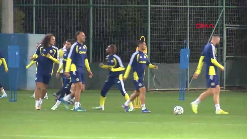 Fenerbahçe, Slavia Prag maçı hazırlıklarını tamamladı